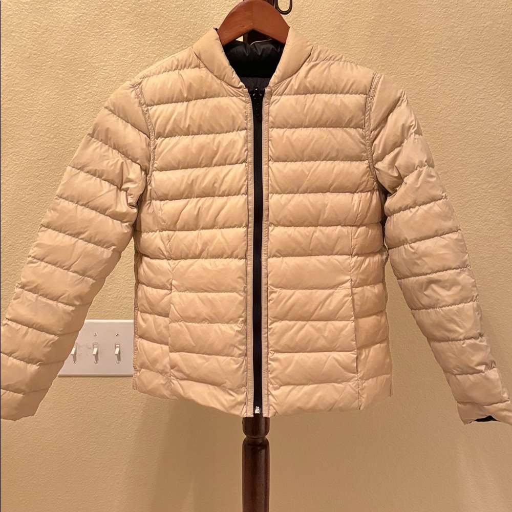 Lands' End Reversible down Quilted packable Jacket